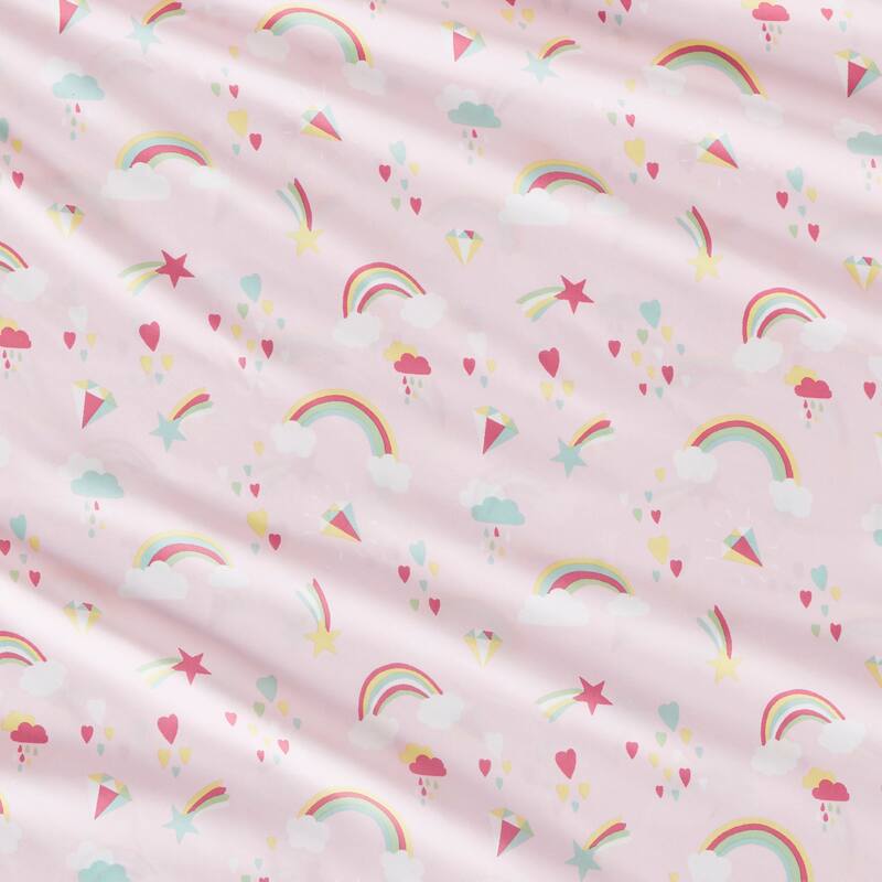 Intelligent Design Printed Microfiber Bed Sheet Set