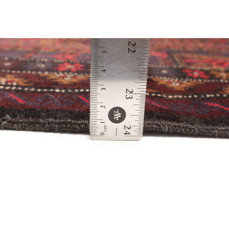 ECARPETGALLERY Hand-knotted Teimani Brown Wool Rug - 3'0 x 4'6