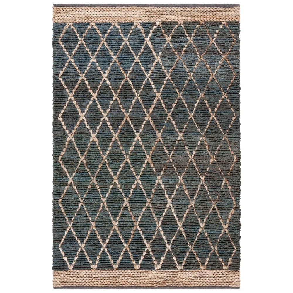 SAFAVIEH Handmade Natural Fiber Foolke Casual Jute Trellis Rug