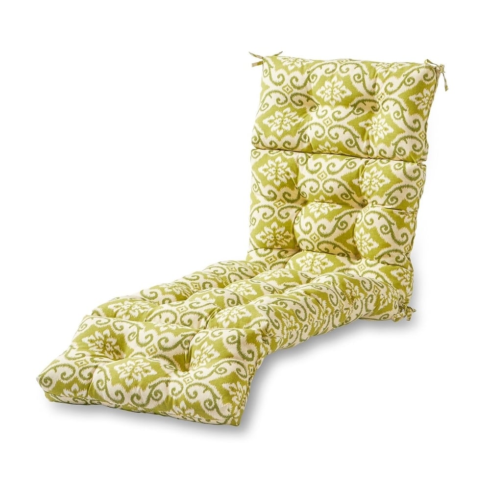 Outdoor Chaise Lounge Cushion by Greendale Home Fashions