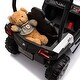 preview thumbnail 14 of 29, Camouflage Green 12V Kids Ride-On Car with Remote Control, LED Headlights, Music & USB Port