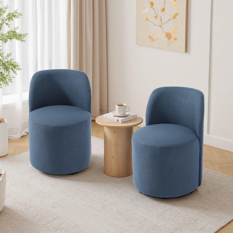 UIXE 2 Set Luxury Upholstered Dining Chairs Dining Room Kitchen Side Chair