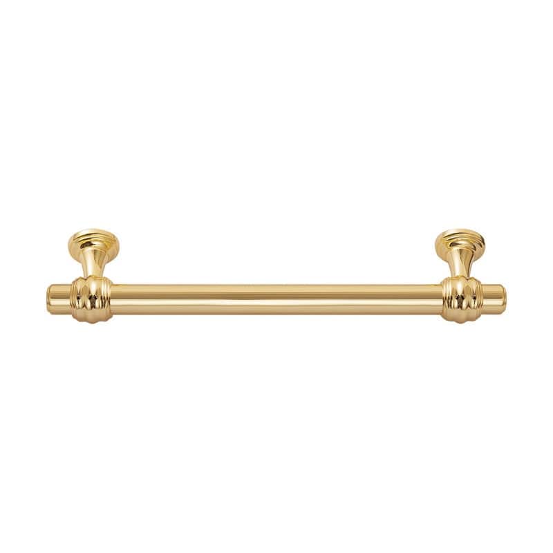 Utopia Alley Athen Pull Handle -Polished Gold Drawer Pull Handle, 5.0" Center to Center