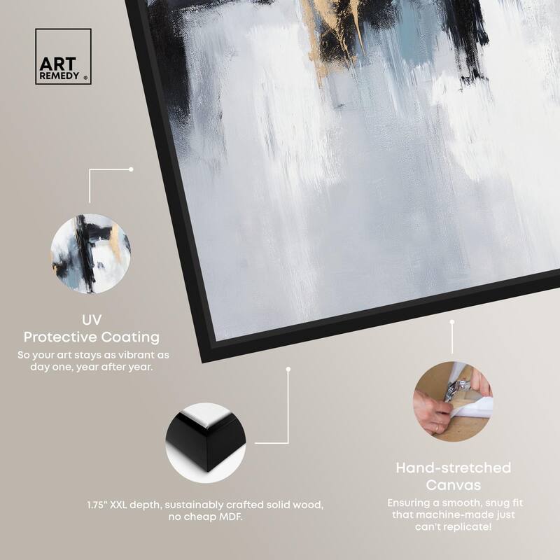 Turbulence II Canvas by Art Remedy