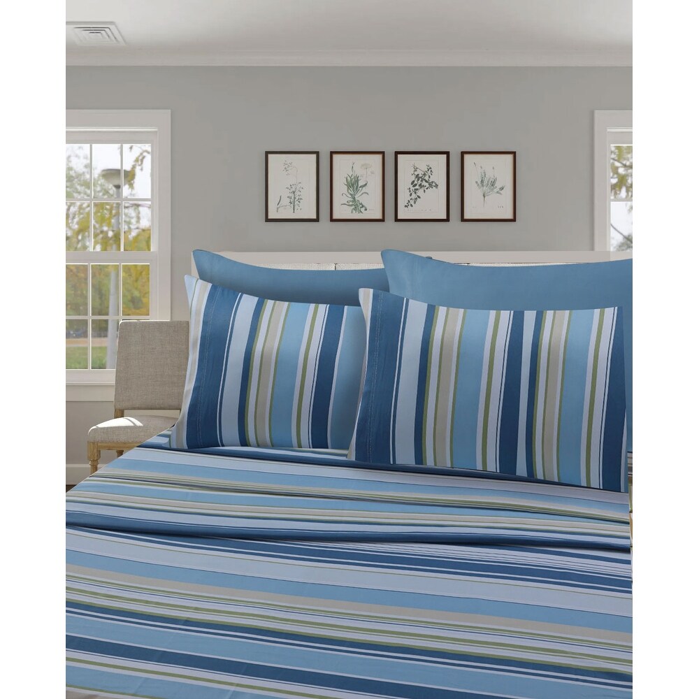 Details about   Graceful Bedding Collection 1000 TC Egyptian Cotton Sky Blue Striped Select Item 