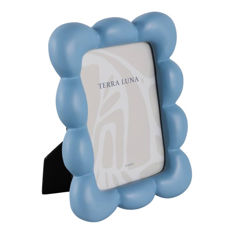 Modern Glass Square Bubble Picture Frame for Home Decor