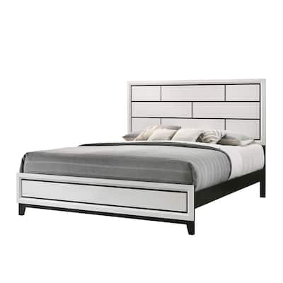 Aglae Chalk Panel Bed