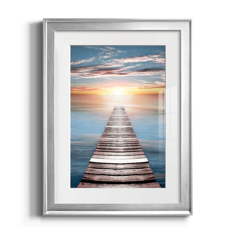 Dusk Escape Premium Framed Print - Ready to Hang - Silver - 26x36