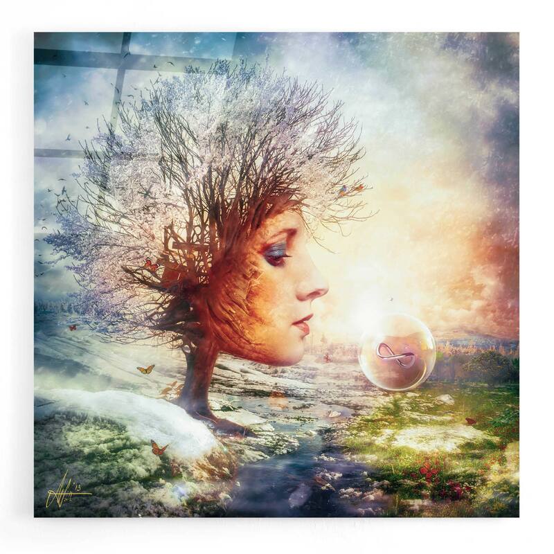 Epic Art 'Treasure' by Mario Sanchez Nevado, Acrylic Glass Wall Art
