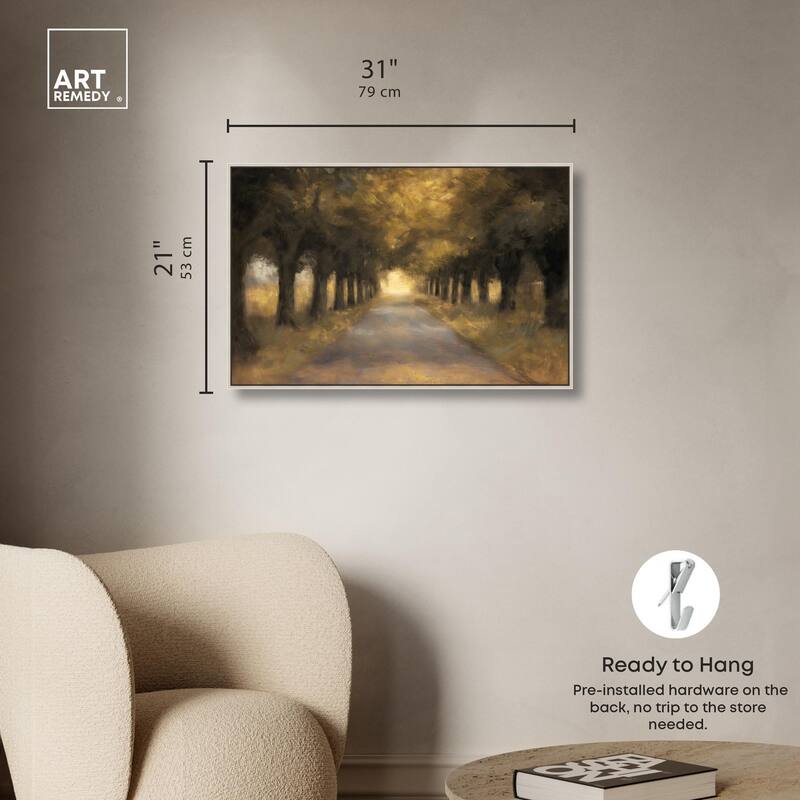 Misty Morning Canvas by Art Remedy