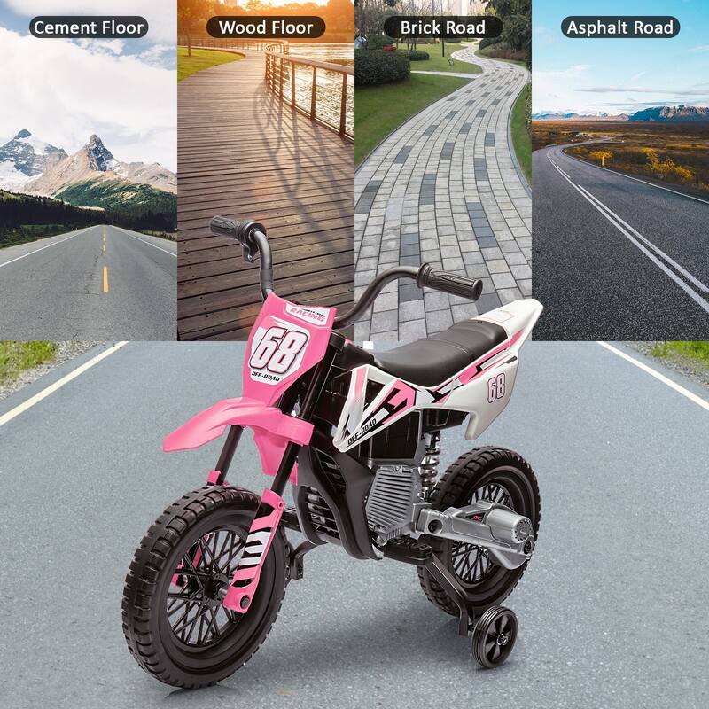 12V Electric Dirt Bike w/25W*2 Motor