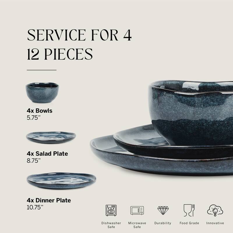 Stone Lain Mirella Stoneware Dinnerware Set