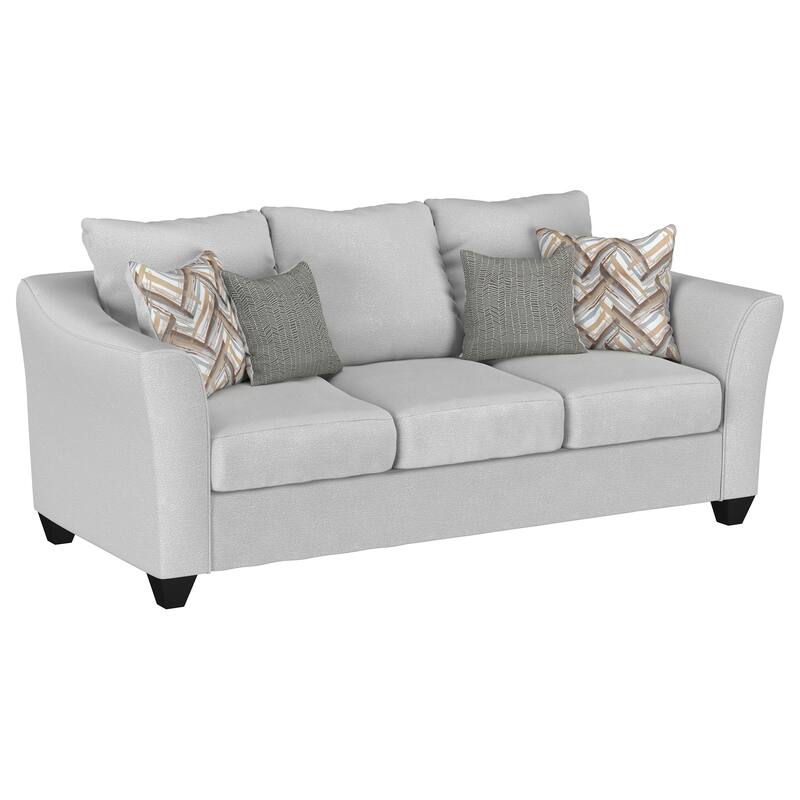 Salizar Upholstered Flared Arm Sofa Set