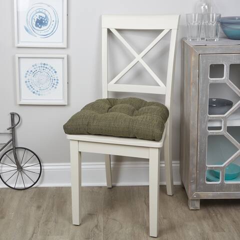 Klear Vu Gripper Tyson Dining Chair Cushion Set (Set of 2)
