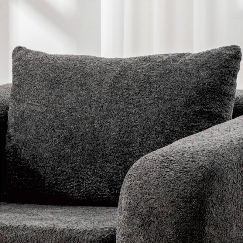 40"W Single Foldable Sofa Bed Equipped with Armrest and Backrest