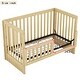preview thumbnail 27 of 54, New Style Convertible Crib / Full Size Platform Bed with Changing Table, Storage Bed with Shelves, Wooden Crib