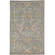 preview thumbnail 1 of 8, Copper Grove Wool Distressed Traditional Ivory Area Rug 2'3" x 3'3" - Light Grey