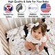 preview thumbnail 3 of 4, Sweet Jojo Designs Black and Off White Boho Shabby Chic Floral Girl Fitted Crib Sheet Bohemian Vintage Garden Watercolor Flower