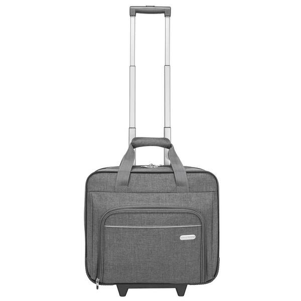 Shop Targus 15 6 Metro Rolling Laptop Case Gray Trr00304gl Overstock 30865619