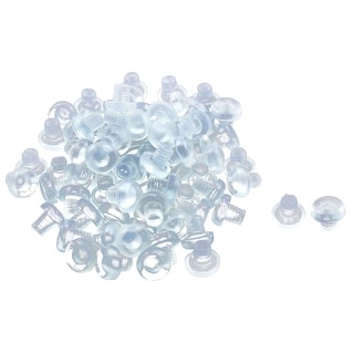 hole plastic clear plugs protector chair 5mm leg 80pcs diameter foot covers