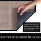 preview thumbnail 95 of 107, A1 Home Collections Polypropylene Rubber Door Mat All Weather Inside Outside Door Mat