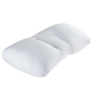 icrobead Pillow - Moldable and Temperature Regulating Cushion by Remedy (White)