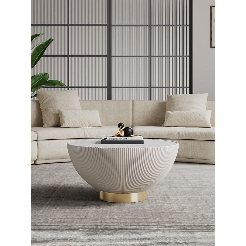 Manhattan Comfort Modern Anderson Upholstered Coffee Table