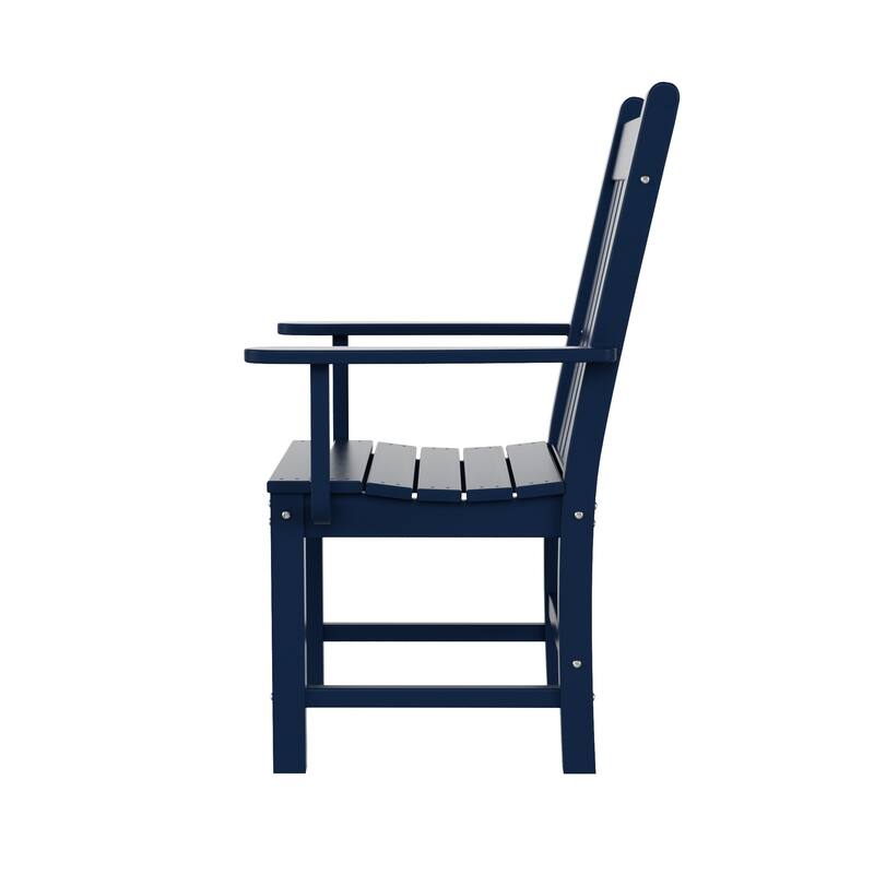 Laguna Poly Eco-Friendly All Weather Patio Chair with Arms