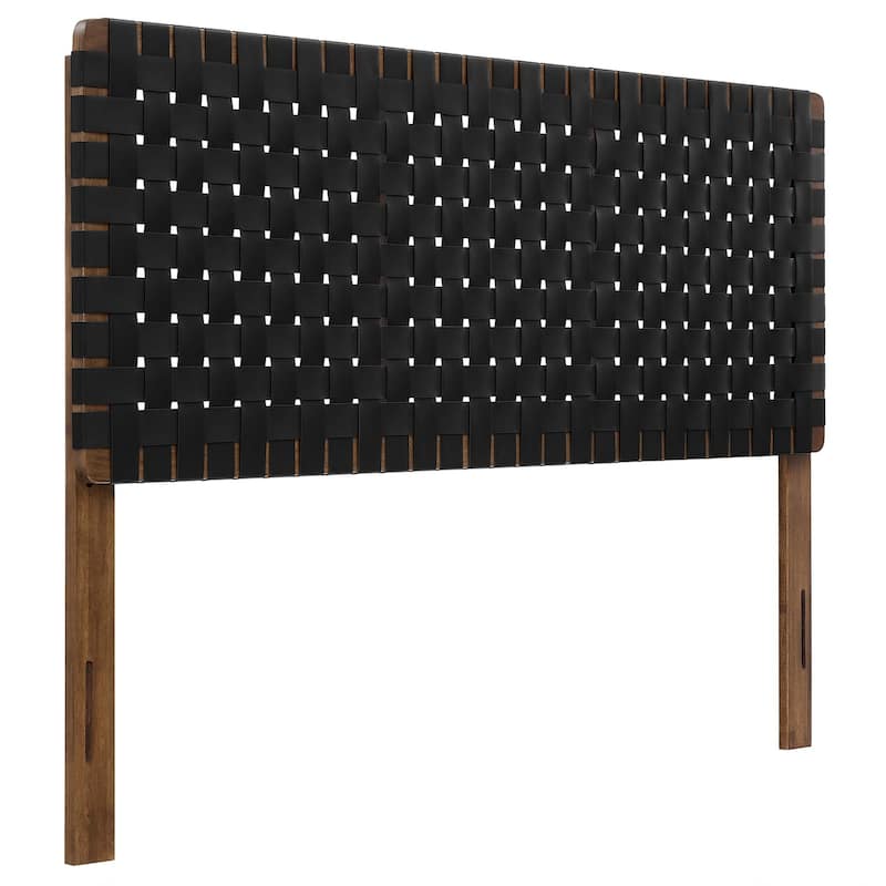 Sparta Twin/Full/Queen/King Vegan Leather Weave Headboard