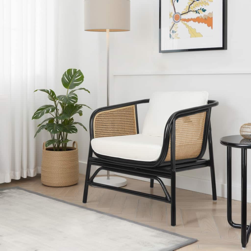 NPD Furniture Quilla Rattan Barrel Armchair