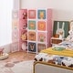 preview thumbnail 9 of 68, Kids Wardrobe Closet with Hanging Section and Cute Doors