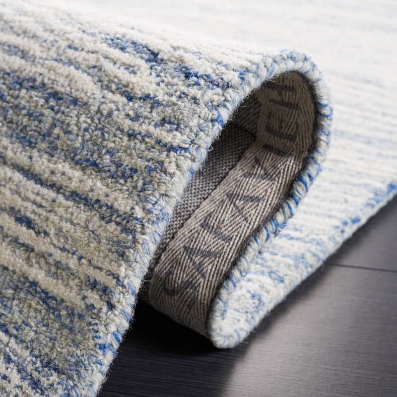 SAFAVIEH Handmade Metro Annarosa Modern Abstract Wool Rug