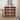 Natural rattan Storage Cabinet Wooden Chest with 3 Drawer
