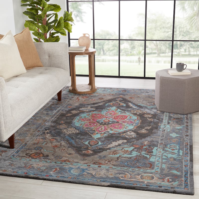Dalim Handmade Medallion Area Rug