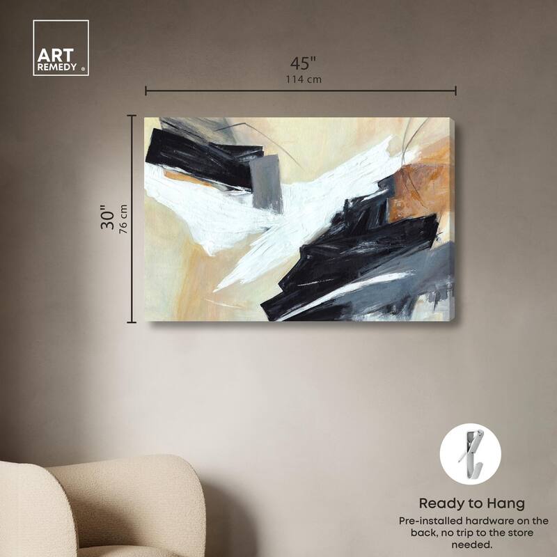 Free Spirit Abstract Canvas by Art Remedy, Gallery Wrapped