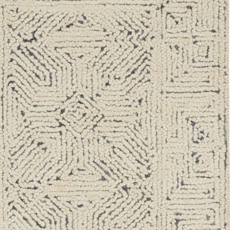 Duruq Power Loomed Abstract Modern Soft Area Rug By HomeRoots