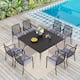 Option Square Table+Mesh Chairs