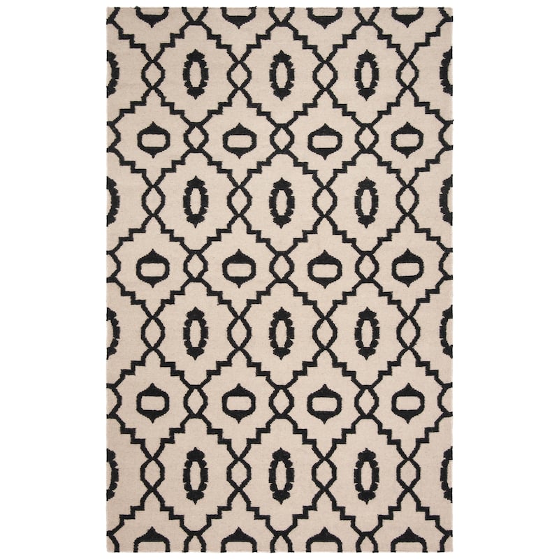 SAFAVIEH Handmade Flatweave Dhurries Massoumeh Modern Wool Rug
