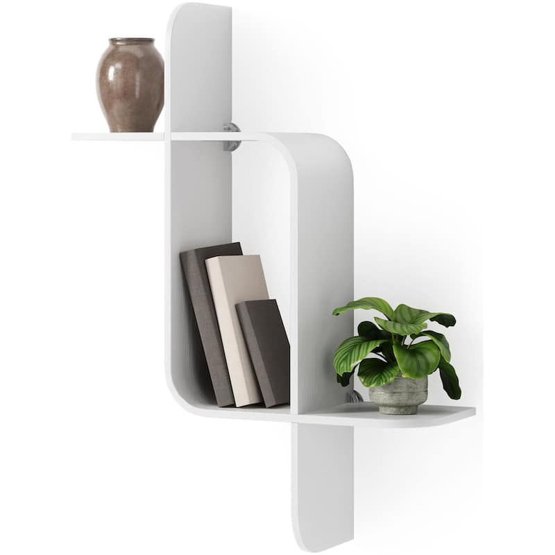 Umbra 1017571 Montage 25" Rubberwood Display Shelf