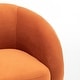 preview thumbnail 33 of 107, SEYNAR Modern Glam Velvet Upholstered 360 Degree Swivel Accent Armchair Set of 2