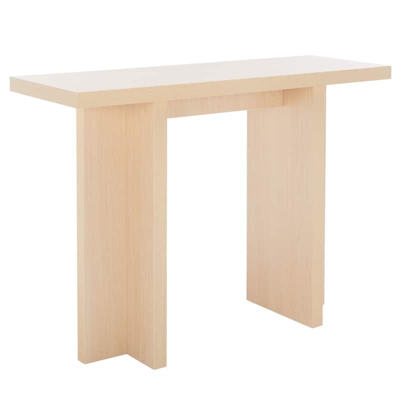 SAFAVIEH Simona Small Console Table - 42" W x 14" D x 30" H - 42Wx14Dx30H - Natural