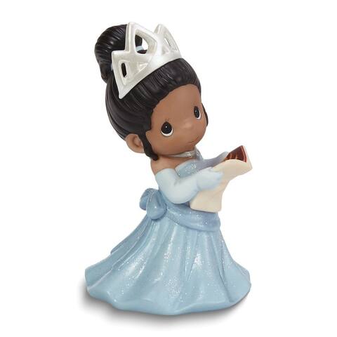 Curata Disney Showcase My Dream Starts with Me Tiana in Blue Dress Figurine