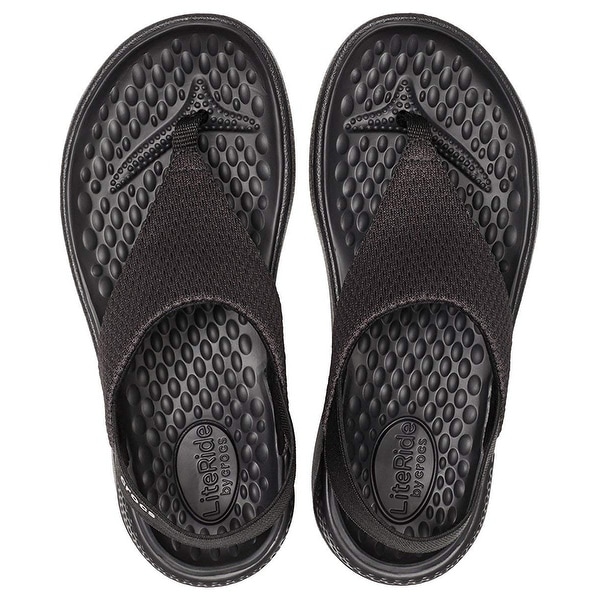 crocs mesh flip