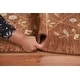 preview thumbnail 17 of 18, Floral Gabbeh Oriental Area Rug Handmade Wool Carpet - 8'0" x 10'1"