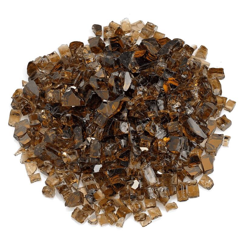 10 Lb. Reflective Fire Glass by AMS Fireplace