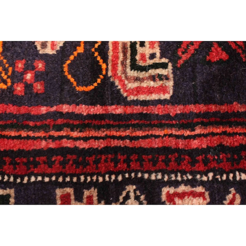 ECARPETGALLERY Hand-knotted Konya Anatolian Dark Navy Wool Rug - 4'3 x 7'3