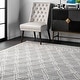 preview thumbnail 25 of 50, Nuloom Natti Contemporary Trellis Area Rug