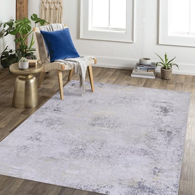 9x12 Area Rug for Bedroom,Washable Rug,Low-Pile,Non-Slip,Non-Shedding,Foldable,Area Rugs for Living Room,Bedroom - 9'3" x 12'3"