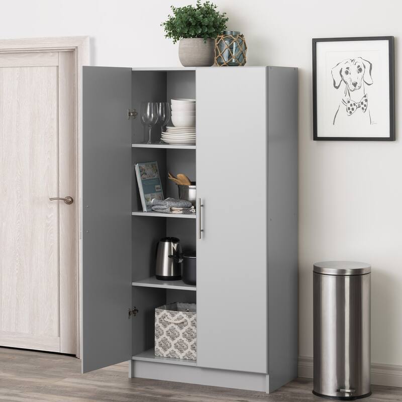 Prepac 'Winslow Elite' 32-inch Brown Storage Cabinet - 32 Inch - 32 Inch