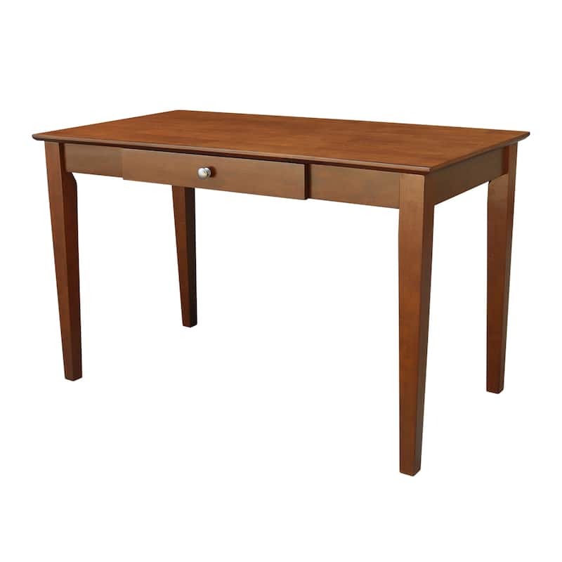 The Gray Barn Moonshine Solid Hardwood Writing Desk - Espresso